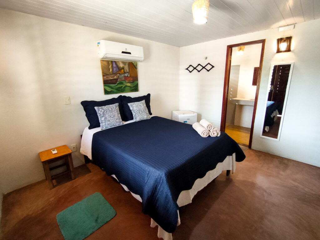 Les lites super confortable de la pousada Icarai kite house